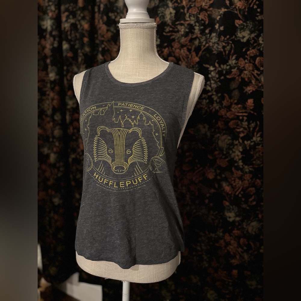 Hufflepuff Racerback Tank Top - Picture 2 of 5